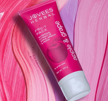 Fruit Facial Mask with Apple & Grape Oil – Brightening & Anti-Aging