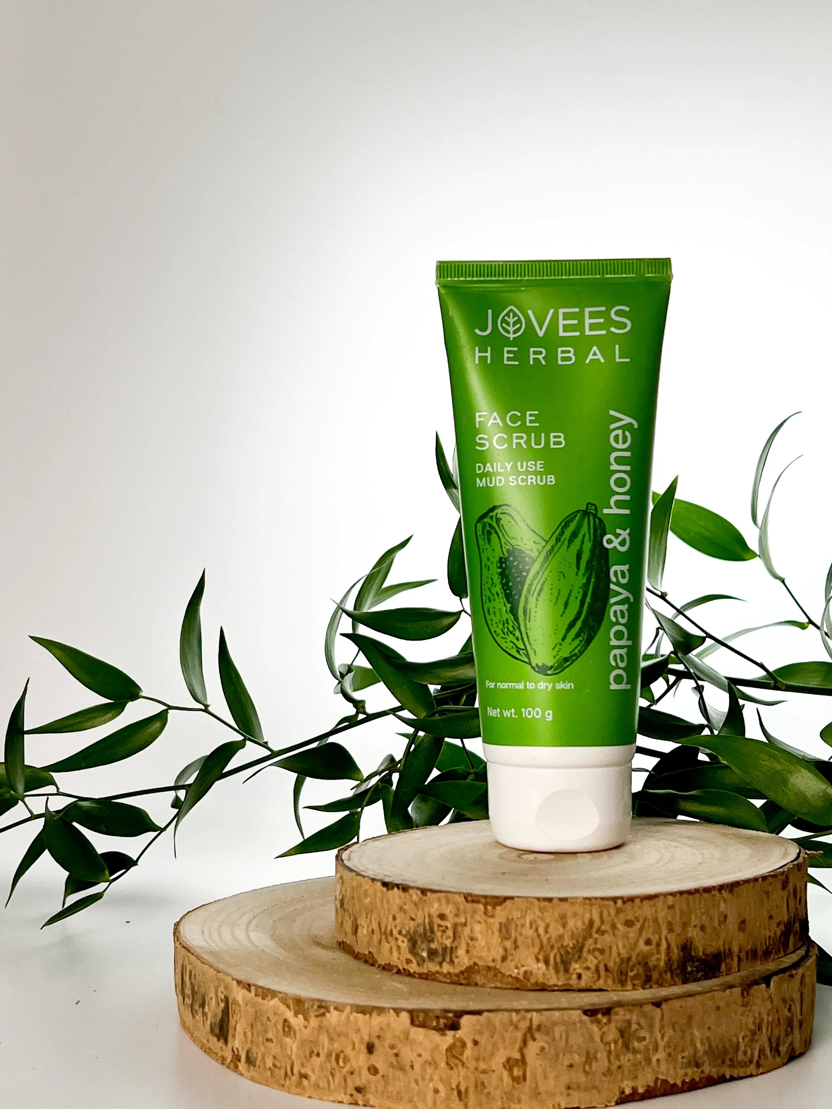 Jílový peeling s papájou a medem – exfoliace a stažení pórů