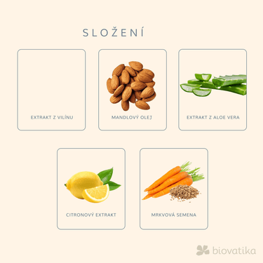 Krém na oční okolí – proti kruhům, otokům a vráskám.