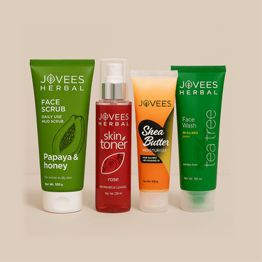 Hydratační záchranná sada – Peeling, Čisticí gel, Tonikum a Krém