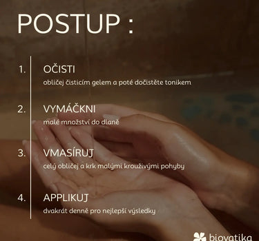 Night Reset: Přírodní večerní péče pro zklidněnou a regenerovanou pleť