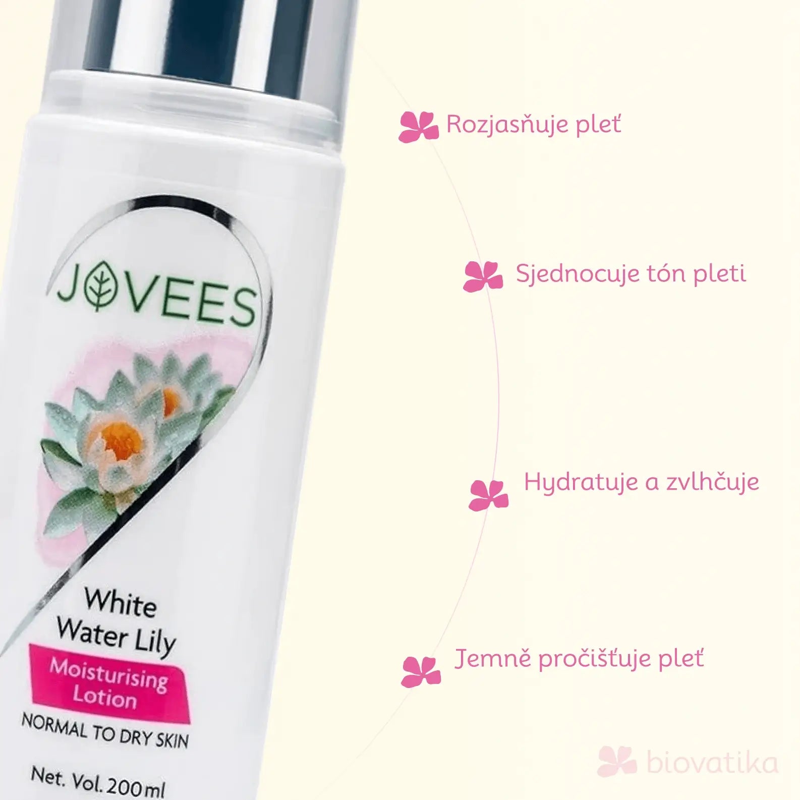 white water lily for skin White Water Lily Milk Lotion 200ml